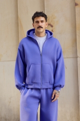Bluza z kapturem PUFFA ZIP Purple Hills męska E53A9340.jpg