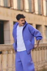 Bluza z kapturem PUFFA ZIP Purple Hills męska E53A9381.jpg