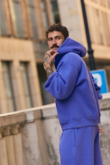 Bluza z kapturem PUFFA ZIP Purple Hills męska E53A9509.jpg