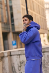 Bluza z kapturem PUFFA ZIP Purple Hills męska E53A9514.jpg