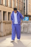 Spodnie dresowe PUFFA BAGGY Purple Hills męskie