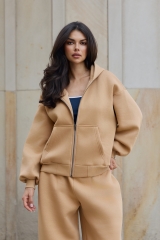 Bluza z kapturem PUFFA ZIP Honey damska E53A1301.jpg