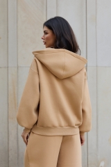 Bluza z kapturem PUFFA ZIP Honey damska E53A1306.jpg
