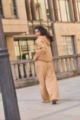 Bluza z kapturem PUFFA ZIP Honey damska E53A1422.jpg