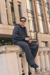 Spodnie dresowe PUFFA BAGGY Carbon męskie E53A0071.jpg