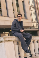 Spodnie dresowe PUFFA BAGGY Carbon męskie E53A0074.jpg