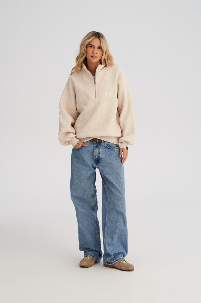 TROYER Zip Sweatshirt POPCORN Women's | HARP TEAM