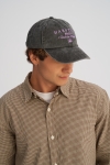 Vintage Washed Cap Black