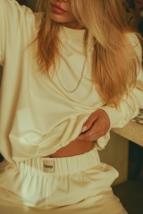 Spodnie balonowe COMFY FIT Butter Cream DSC04925.jpg